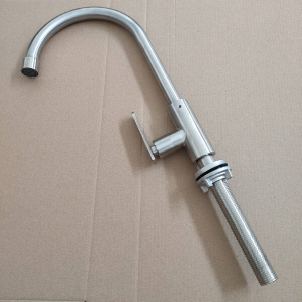 Stainless steel kitchen faucet - Image 4